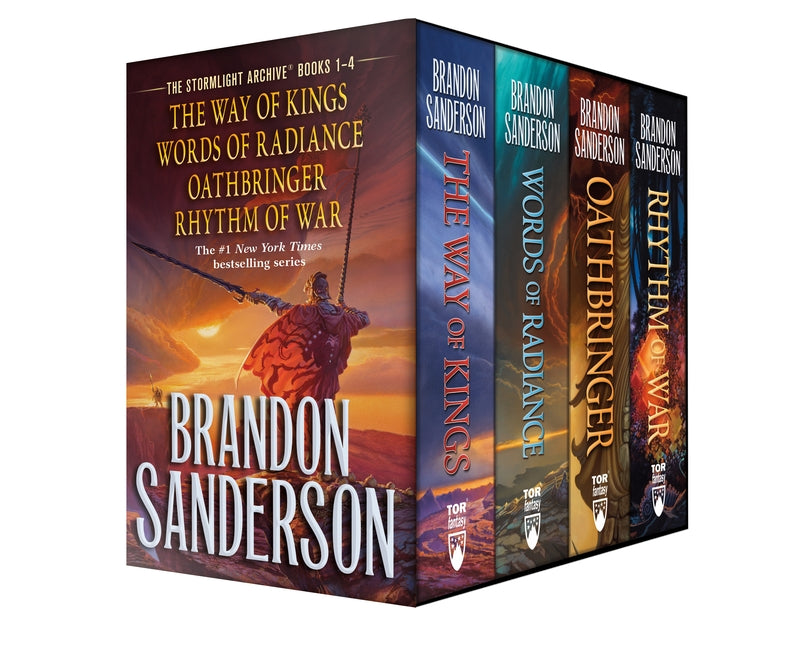 Stormlight Archives Hc Box Set 1-4: The Way of Kings, Words of Radiance, Oathbringer, Rhythm of War Tor Books