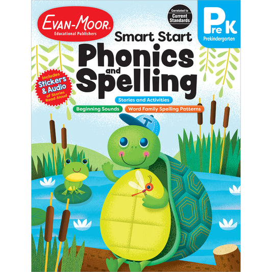 Smart Start: Phonics and Spelling, Grade Prek Evan-Moor Educational Publishers