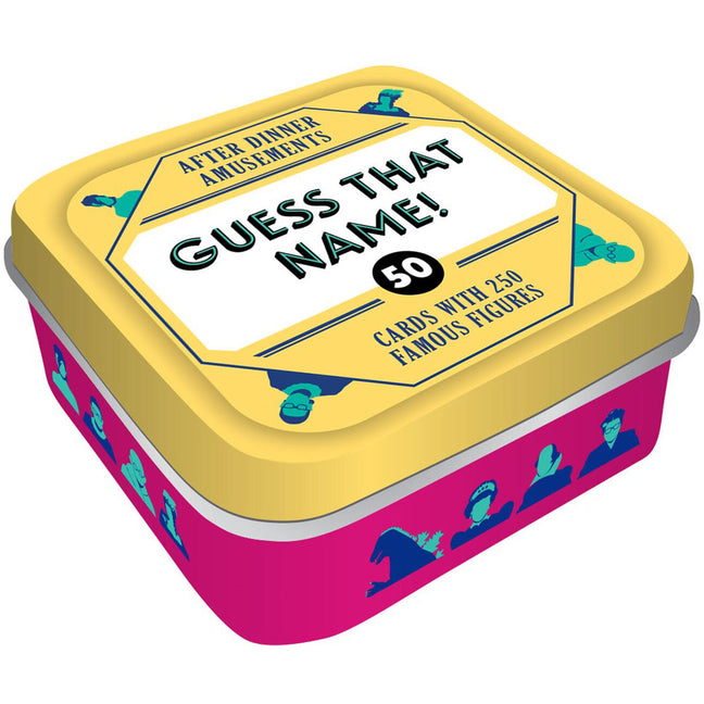 After Dinner Amusements: Guess That Name!: 50 Cards with 250 Famous Figures EPIK NEO